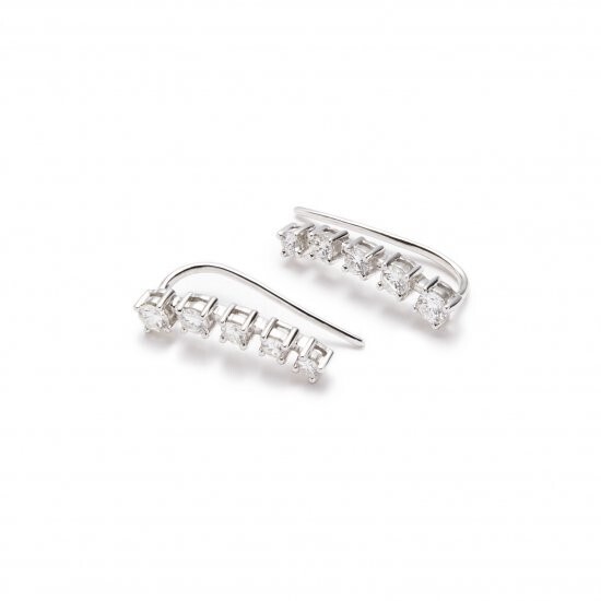 oeau greedy earclip / diamond