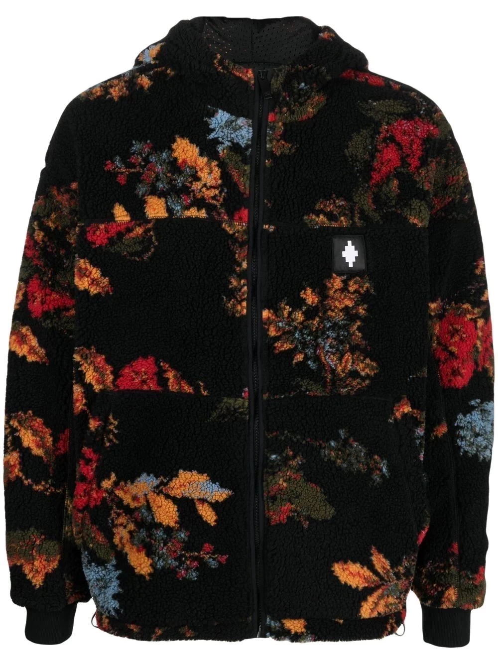 Marcelo Burlon County of Milan フローラル フリースパーカー