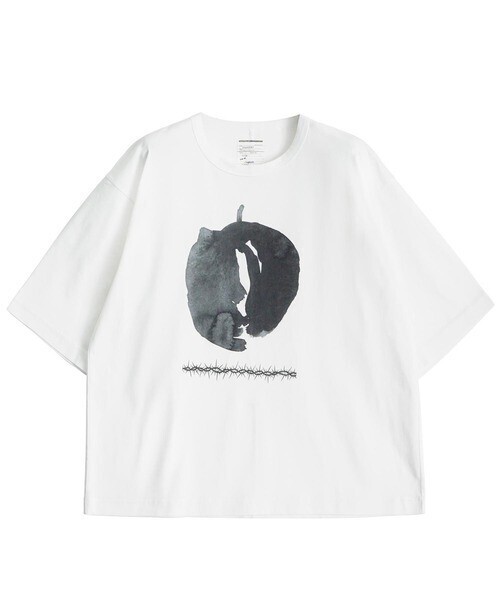 SHAREEF "ABSTRACT APPLE" S/S BIG-T