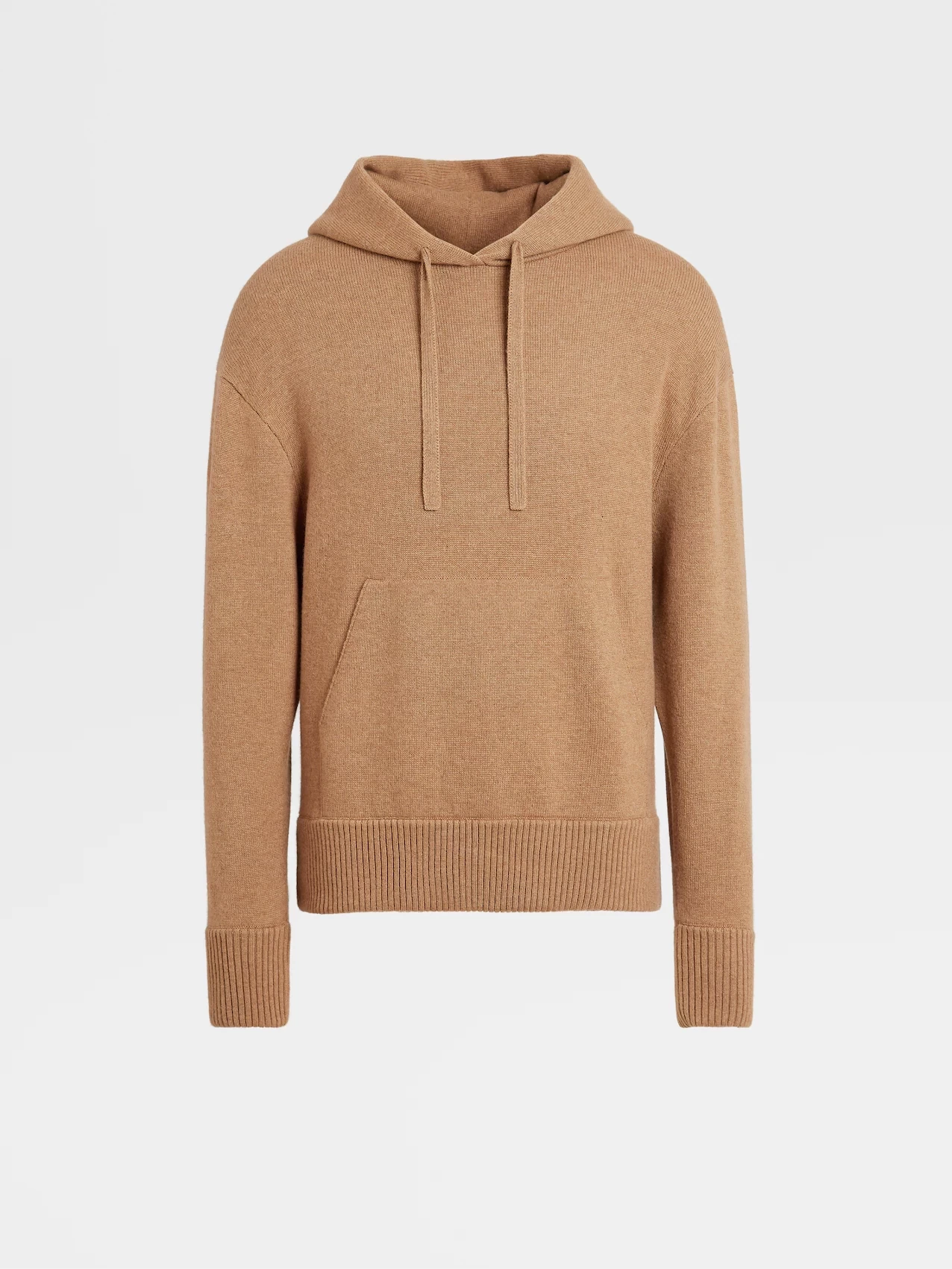 Zegna キャメル OASI CASHMERE フーディ