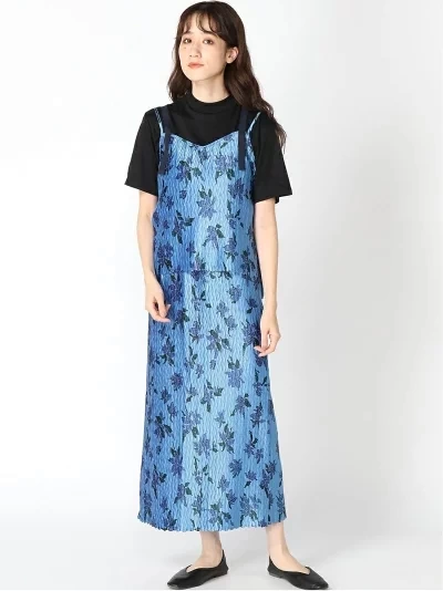 JEANASiS セットアッププリーツキャミOP