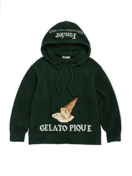 GELATO PIQUE HOMME ベビモコモチーフジャガードフーディー