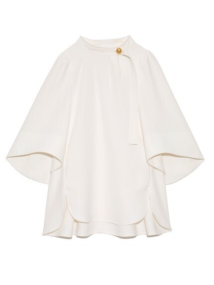 CELFORD メタル釦チュニックブラウス