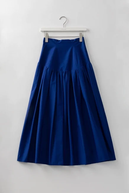 SATORU SASAKI HIGH-WAIST GATHER SKIRT - BROAD