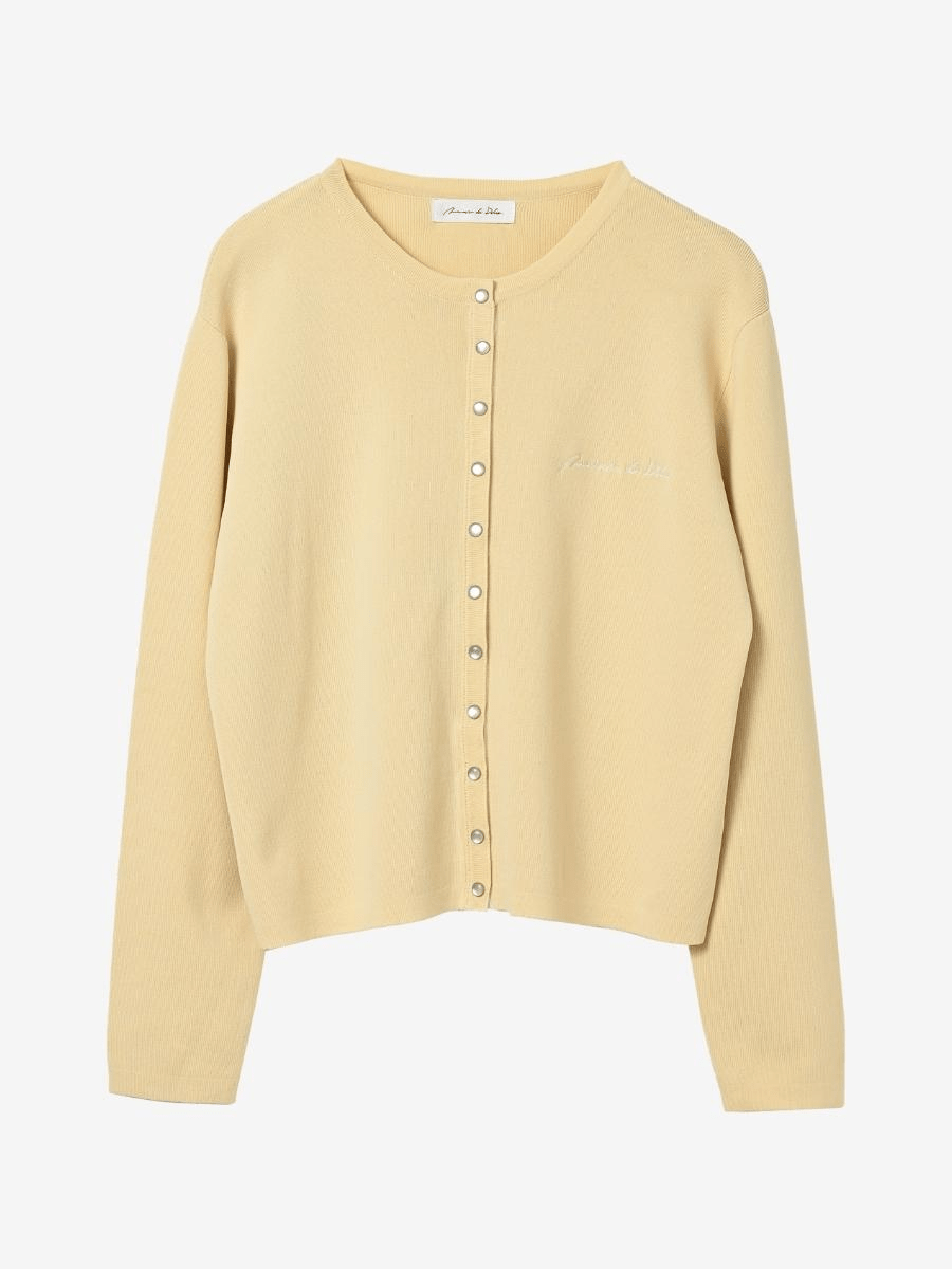 maison de Dolce. サマーニットカーディガン【beige】