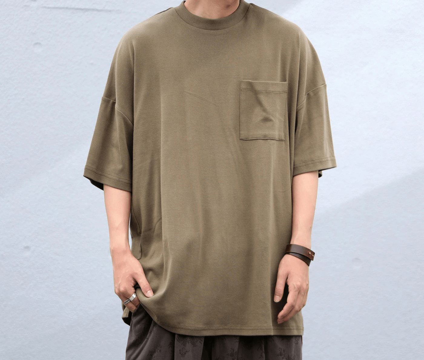 antiqua フライスコットンT Tシャツ メンズ トップス 半袖 綿・za-00086