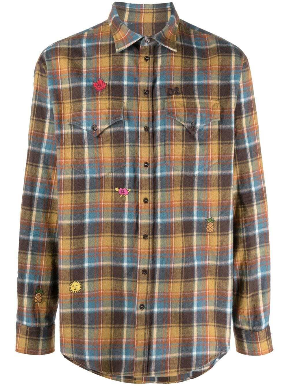 Dsquared2 ディースクエアード チェック シャツ