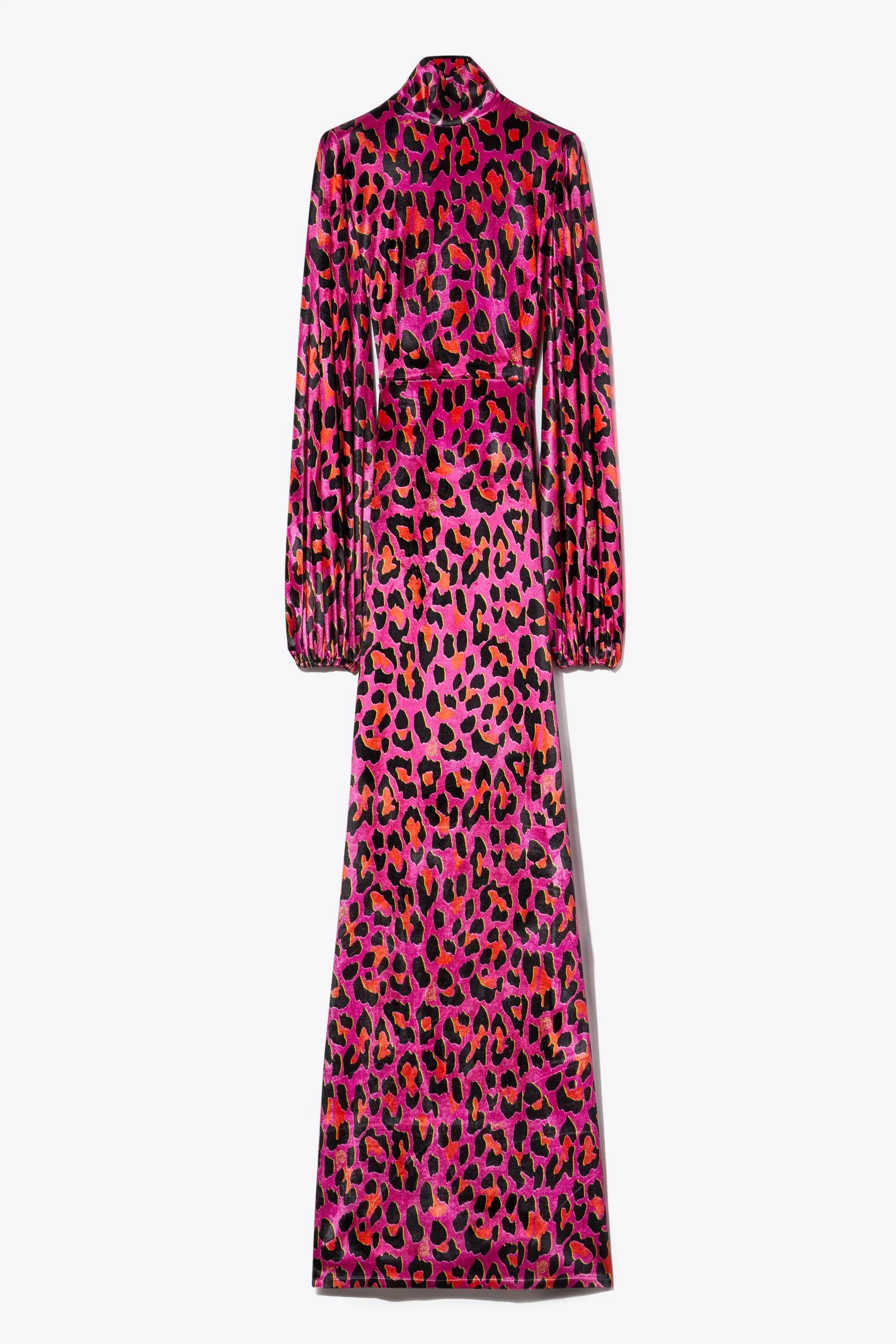 Emilio Pucci Leopardoプリント マキシドレス