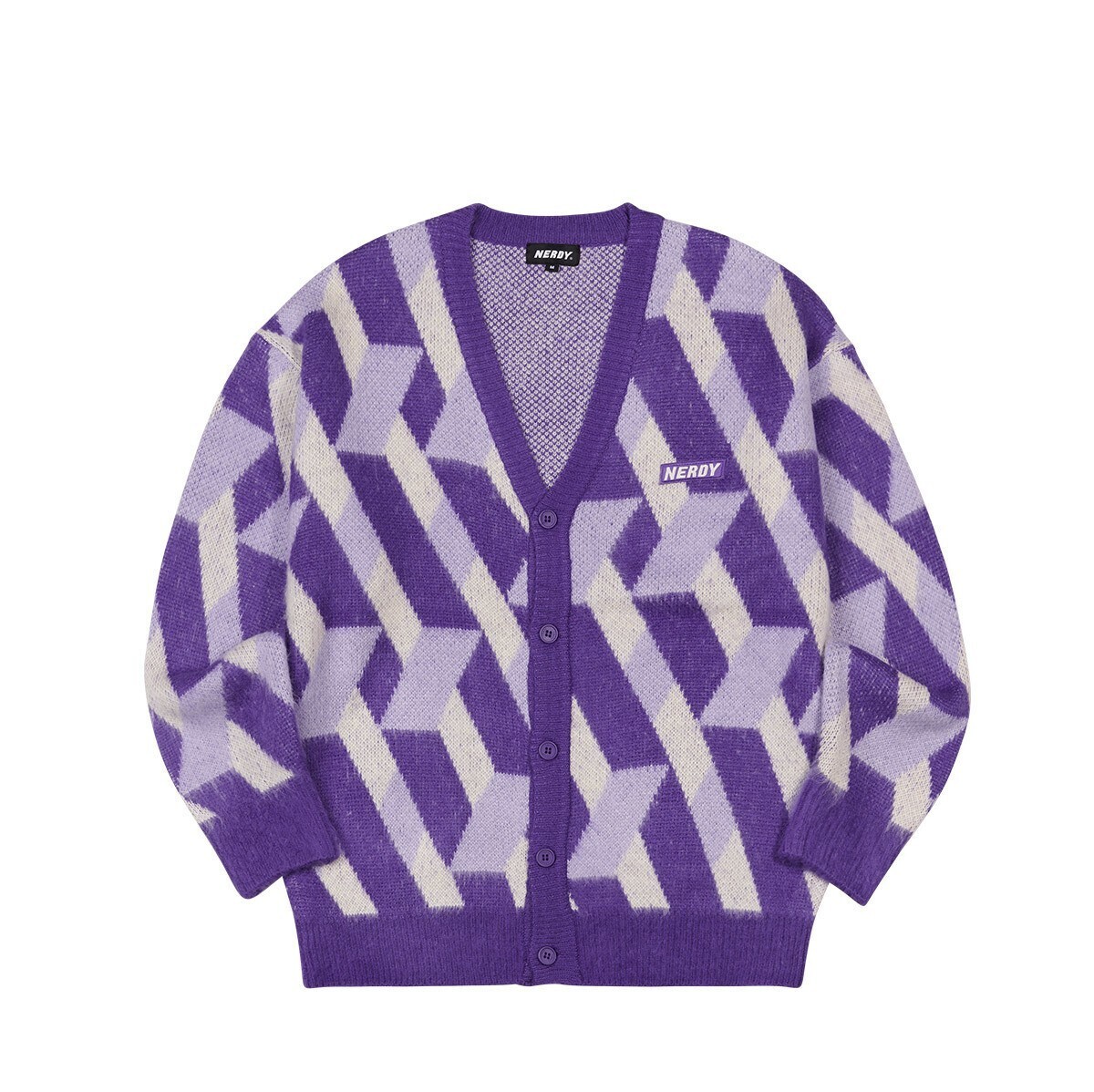 NERDY DNA Monogram Cardigan　カーディガン