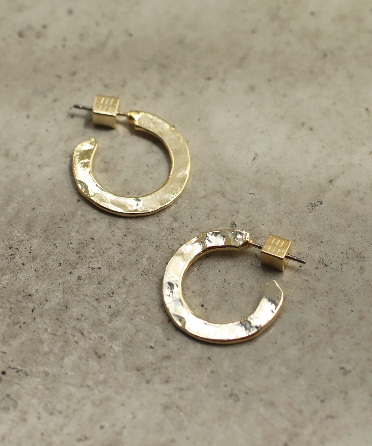 mimi33 クラフトフープピアス[Ownideal]