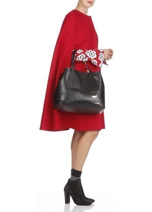 TARA JARMON Long wool cape