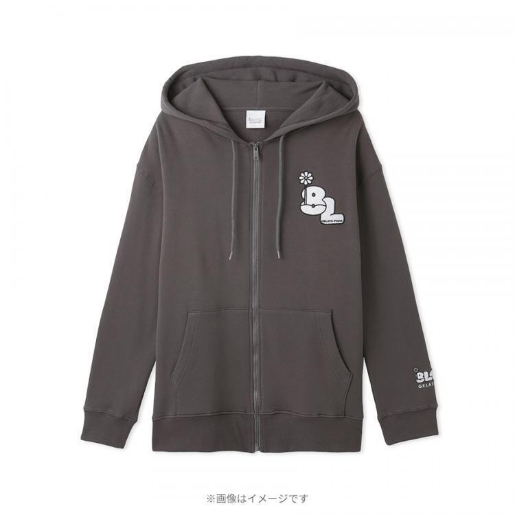 GELATO PIQUE HOMME 8LOOMロゴ裏毛ジップパーカー(TBS販路限定カラー)