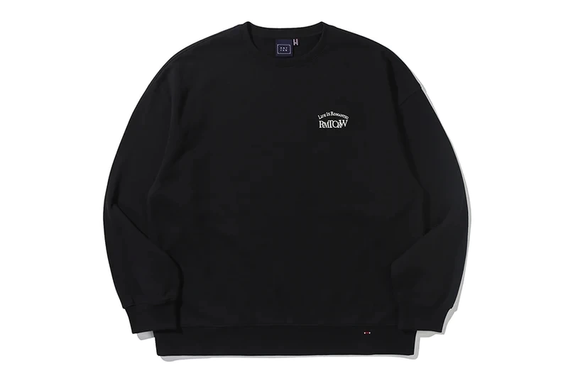 ROMANTIC CROWN FLOWER RIBBON SWEAT SHIRT