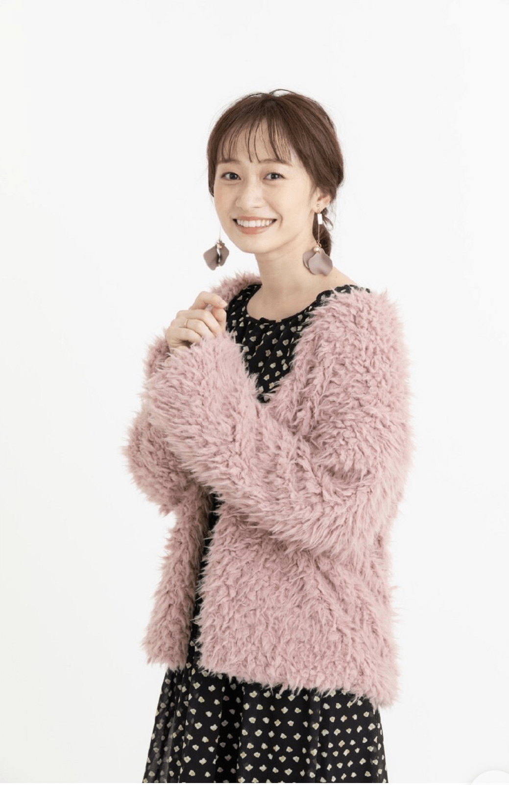 mite fur cardigan