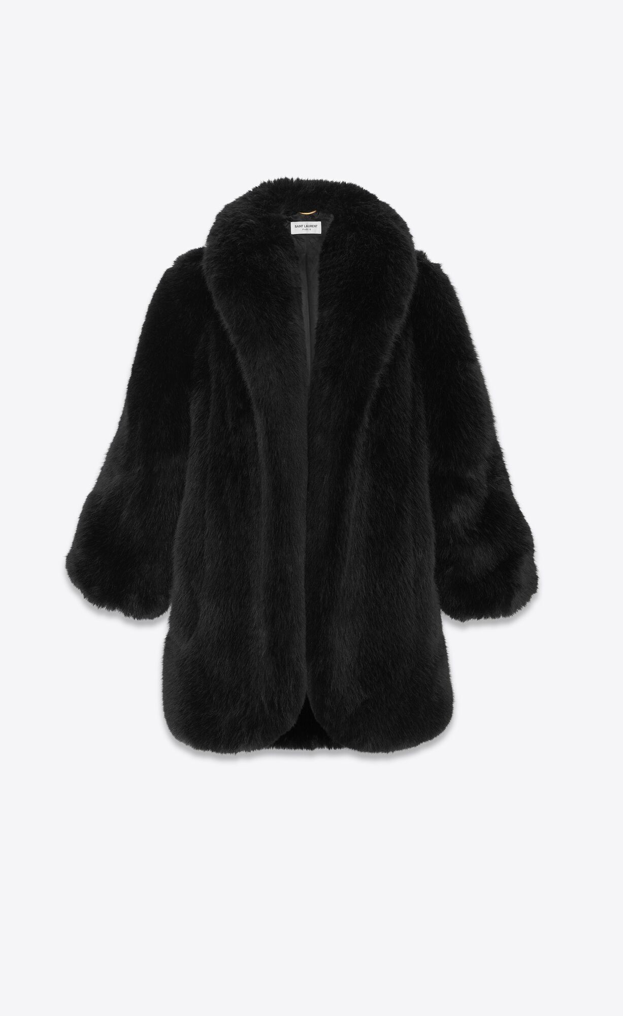 SAINT LAURENT ショートコート（ANIMAL-FREE FUR）