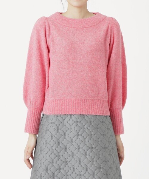 TO BE CHIC ブークレーファンシーラメ ニットプルオーバー