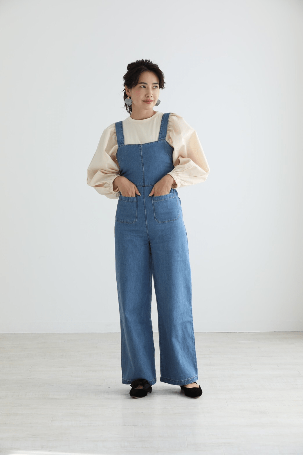 mite girly puff sleeve tp