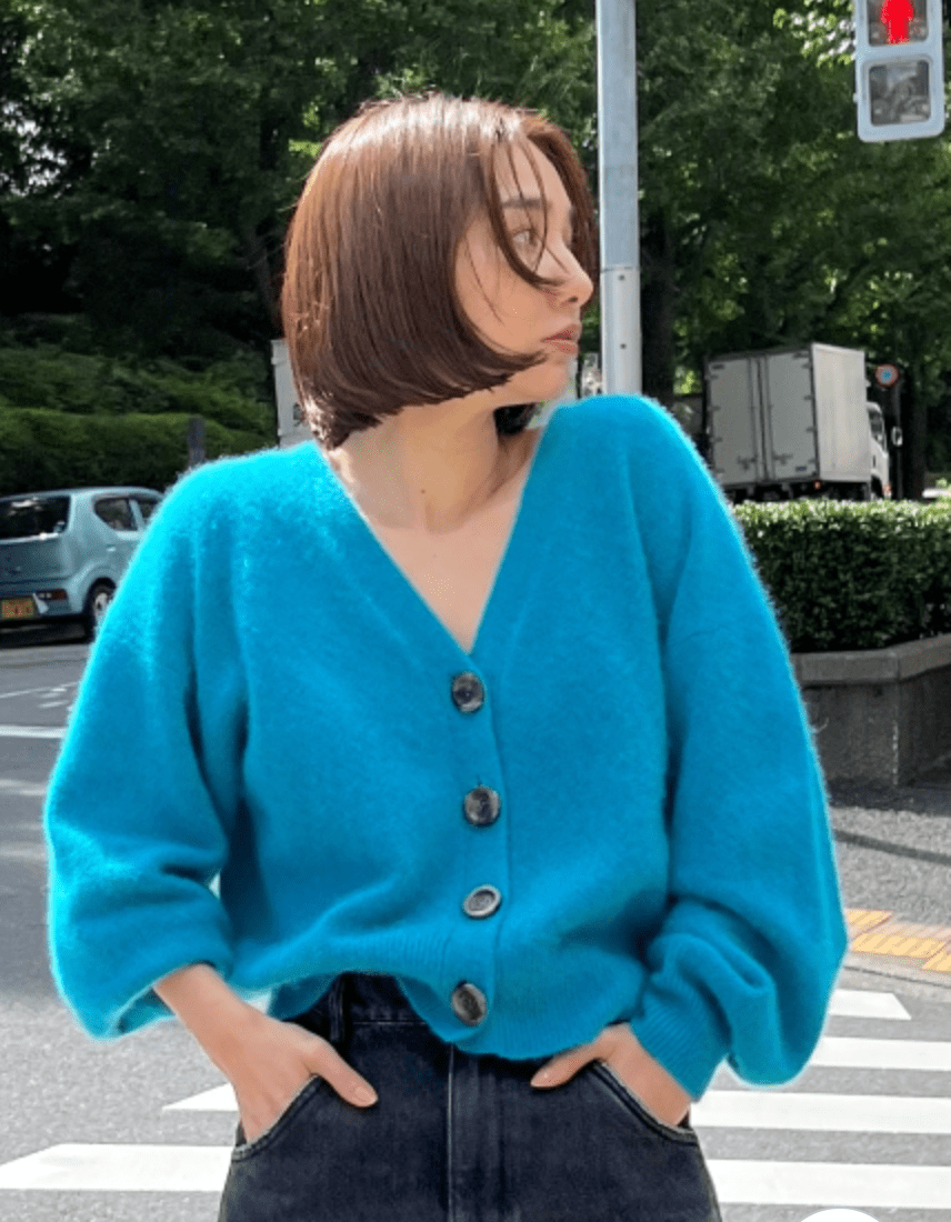 FRAY I.D ラクーンカーディガン