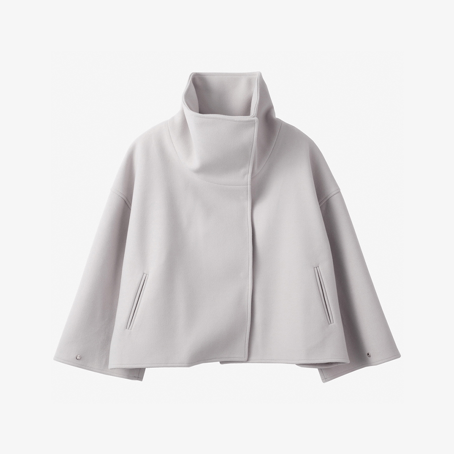 maison de Dolce. スタンドカラーコート【gray】