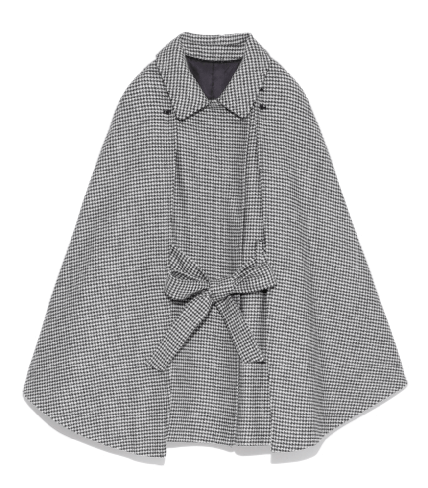 Lily Brown RESCWOOL 2WAYケープコート