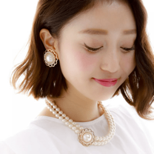 raffia ミュゼネックレス/2015SS