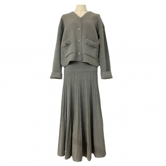 BayBee vintage button set up(gray)