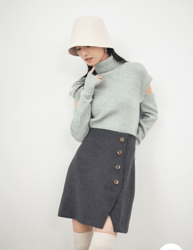 Lily Brown スリットスカショーパン