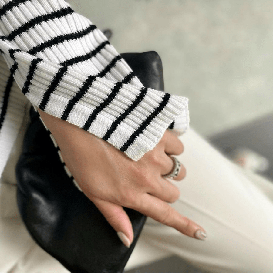 maison de Dolce. スリットニット【border】