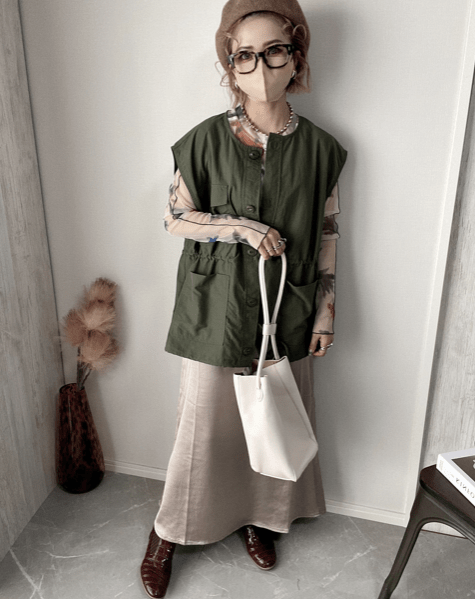 Chich&Sally one handle square bag