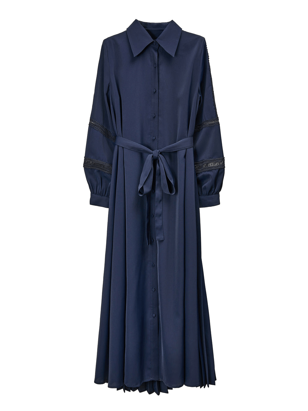 EmiriaWiz バックプリーツロングシャツワンピース