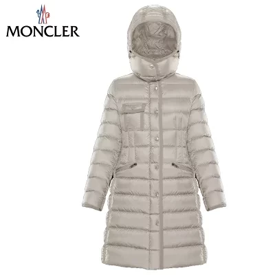 MONCLER Hermifurロングダウンジャケット