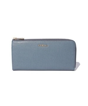 FURLA 【バビロン】ロングウォレット(ドロミア(ライトブルーグレー))