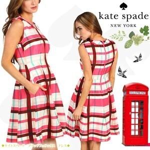 kate spade new york Plaid Felix Dress