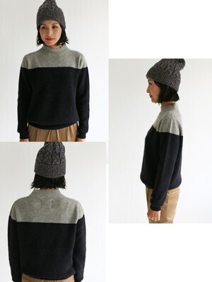MICA & DEAL アンゴラハイネックニット