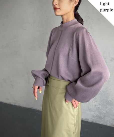 &g’aime Volume sleeve knit/986-62014