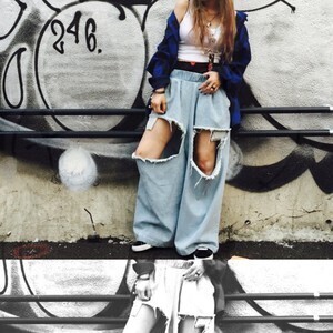 BUBBLES BIG CLASH DENIM