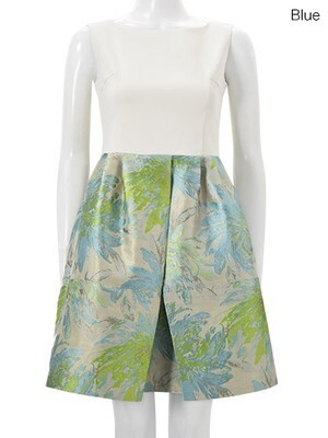 Chesty Flower Jacquard Onepiece