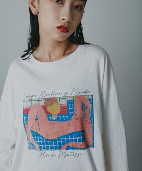 ROSE BUD (CREOLME)グラフィックアートロンT