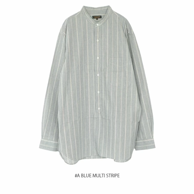 A VONTADE Banded Collar Shirts