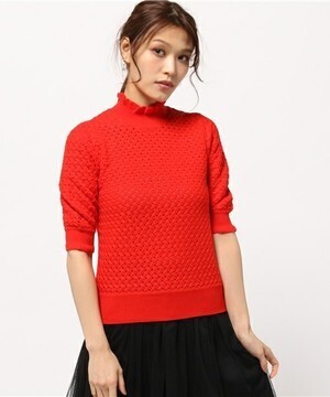 JILLSTUART クレアメッシュニット
