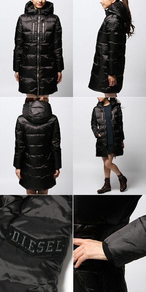 DIESEL レディース ダウンジャケット ダウンコート