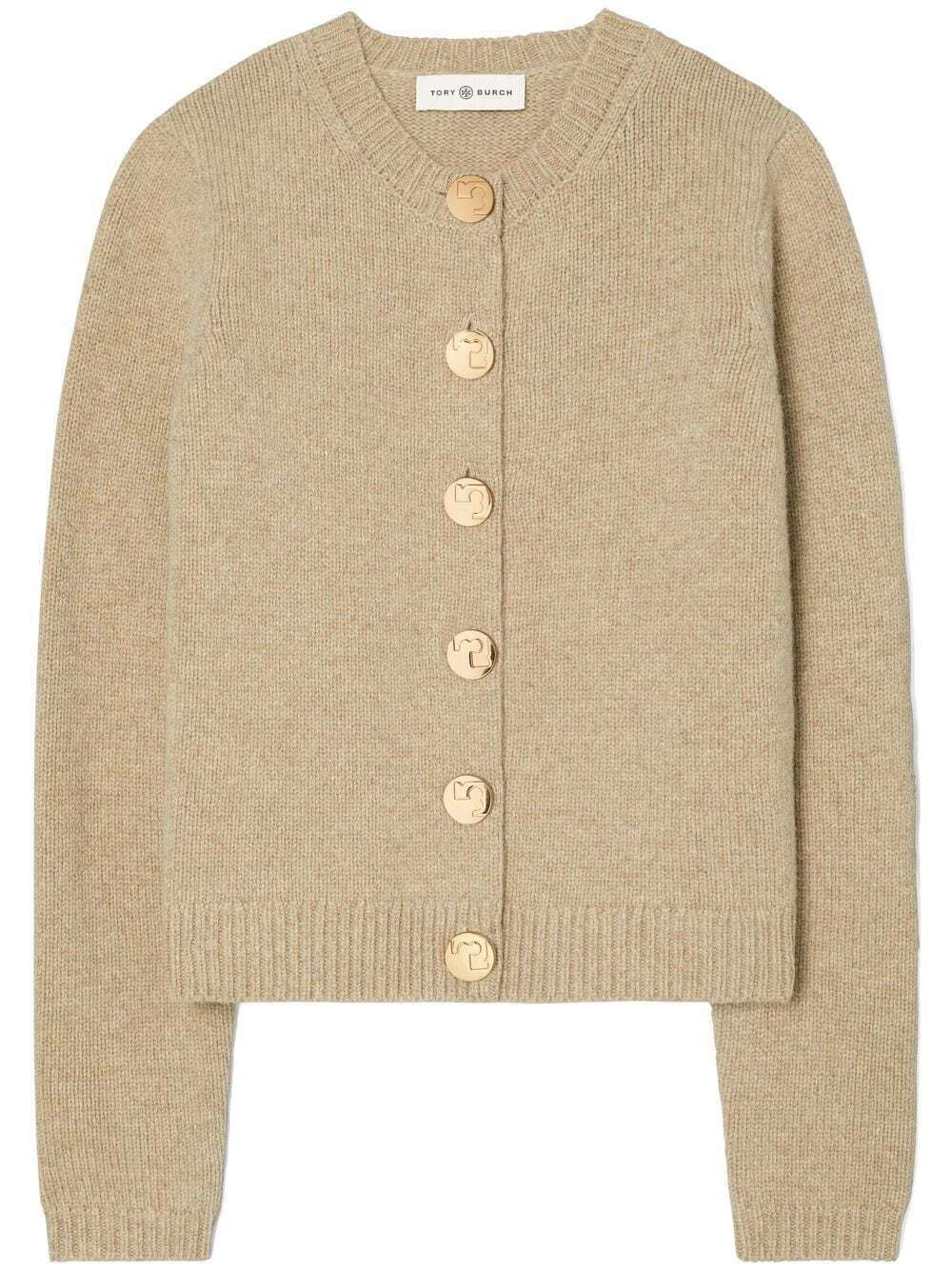 Tory Burch ロゴボタン カーディガン
