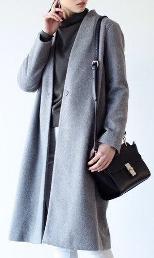AZUL by moussy TRモッサロングコーディガン