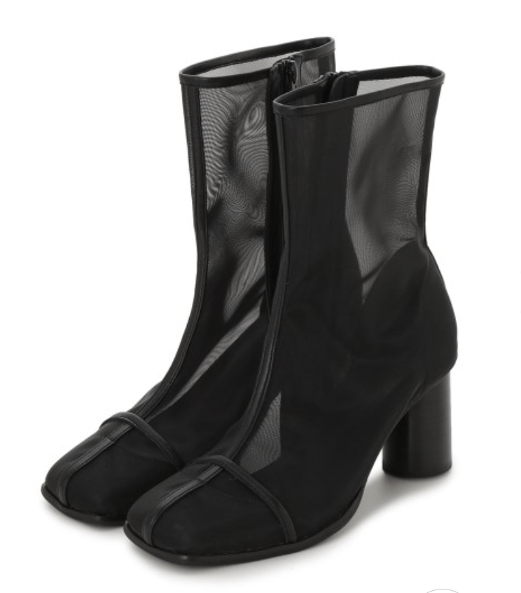 Lily Brown メッシュブーツ