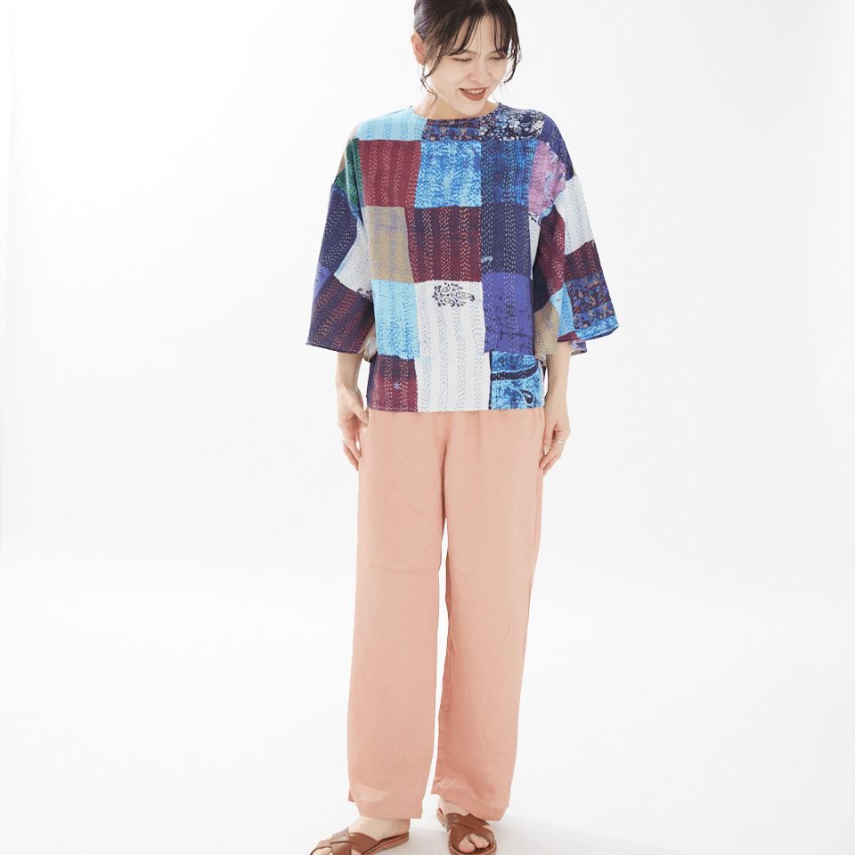 PRIVE MAISON A VIEW FROM HERE アビューフロムヒアー ACETATE VINTAGE パンツ