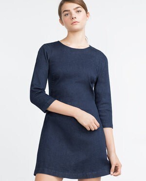 ZARA デニムワンピース