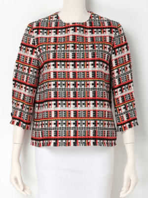 GREED International MALHIA TWEED BLOUSE