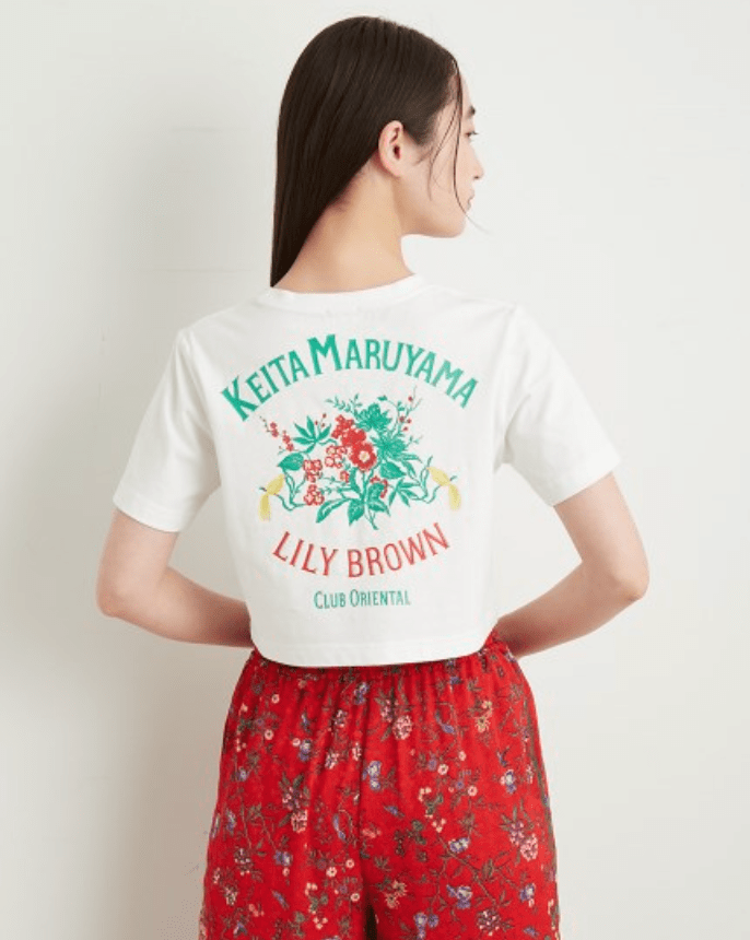 Lily Brown 【LILY BROWN×KEITA MARUYAMA】グラフィックTシャツ