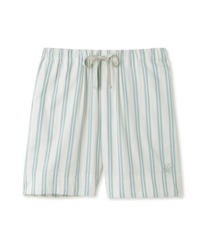 SNIDEL HOME テンセルコットンストライプシリーズショートパンツ