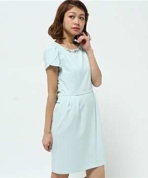 LAISSE PASSE Backﾘﾎﾞﾝﾋﾞｼﾞｭｰﾄﾞﾚｽ